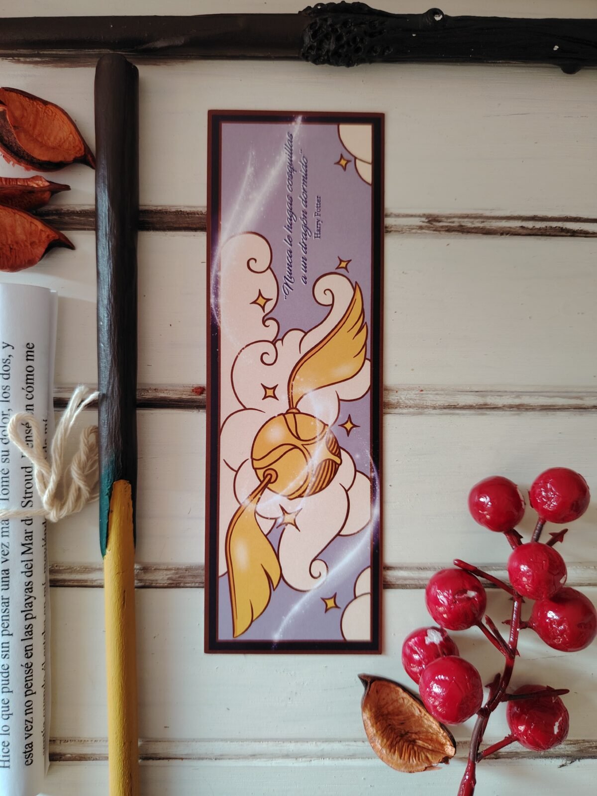 Marcadores tradicionales – Elementos ilustrados Icónicos de Harry Potter