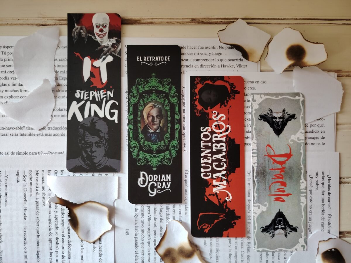 Marcadores tradicionales – Colección Oscura: Clásicos del Terror