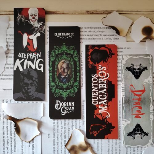 Marcadores tradicionales – Colección Oscura: Clásicos del Terror