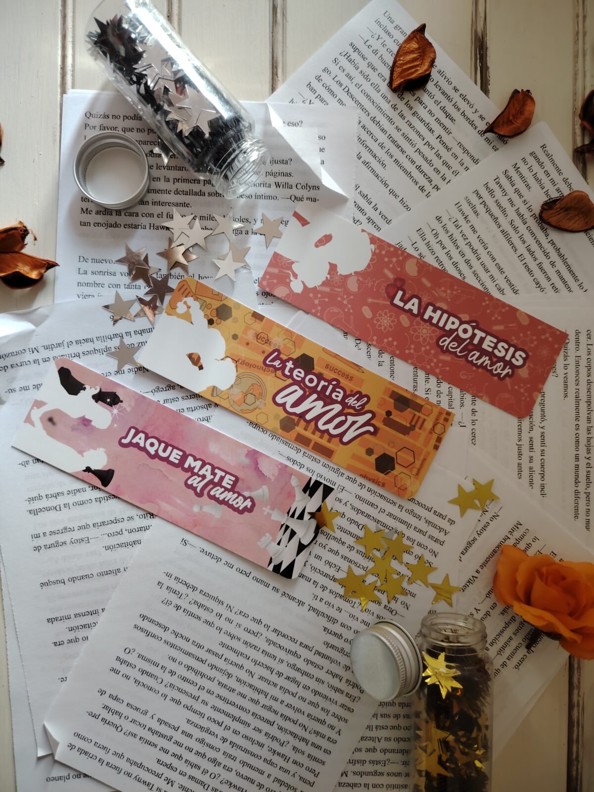 Marcadores tradicionales – Colección Científicamente Romántica