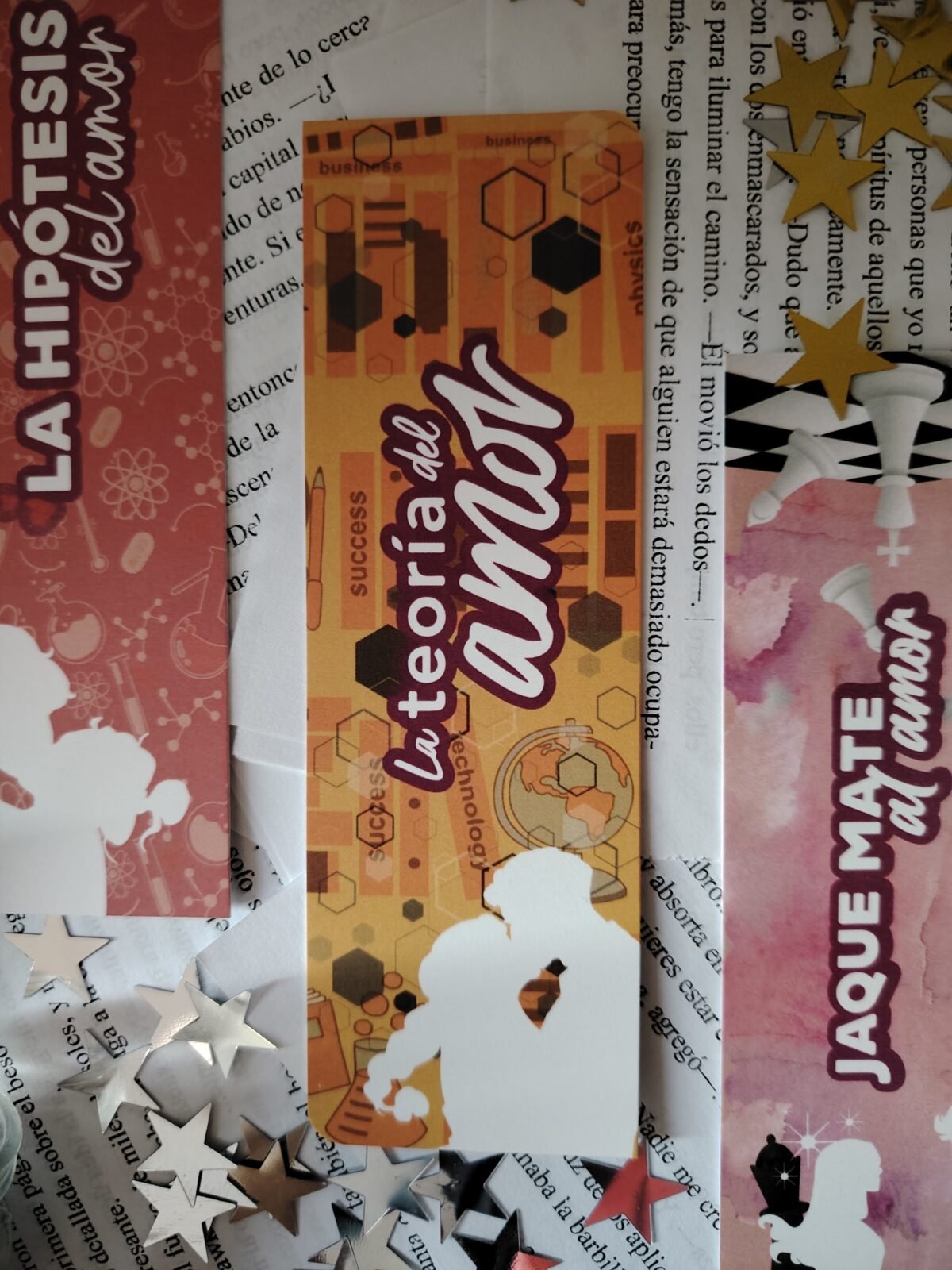 Marcadores tradicionales – Colección Científicamente Romántica
