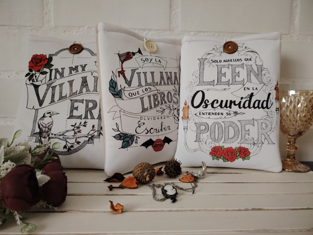 Fundas para libros - Mi era villana