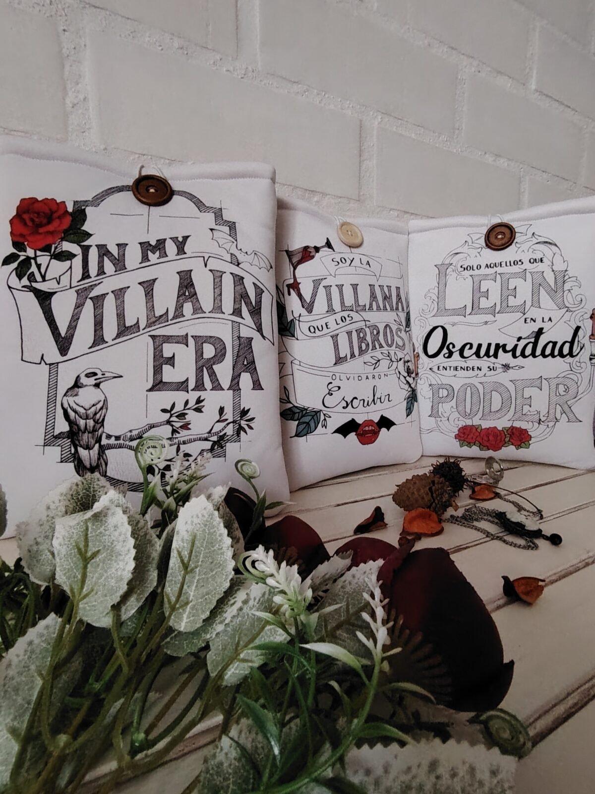 Fundas para libros - Mi era villana