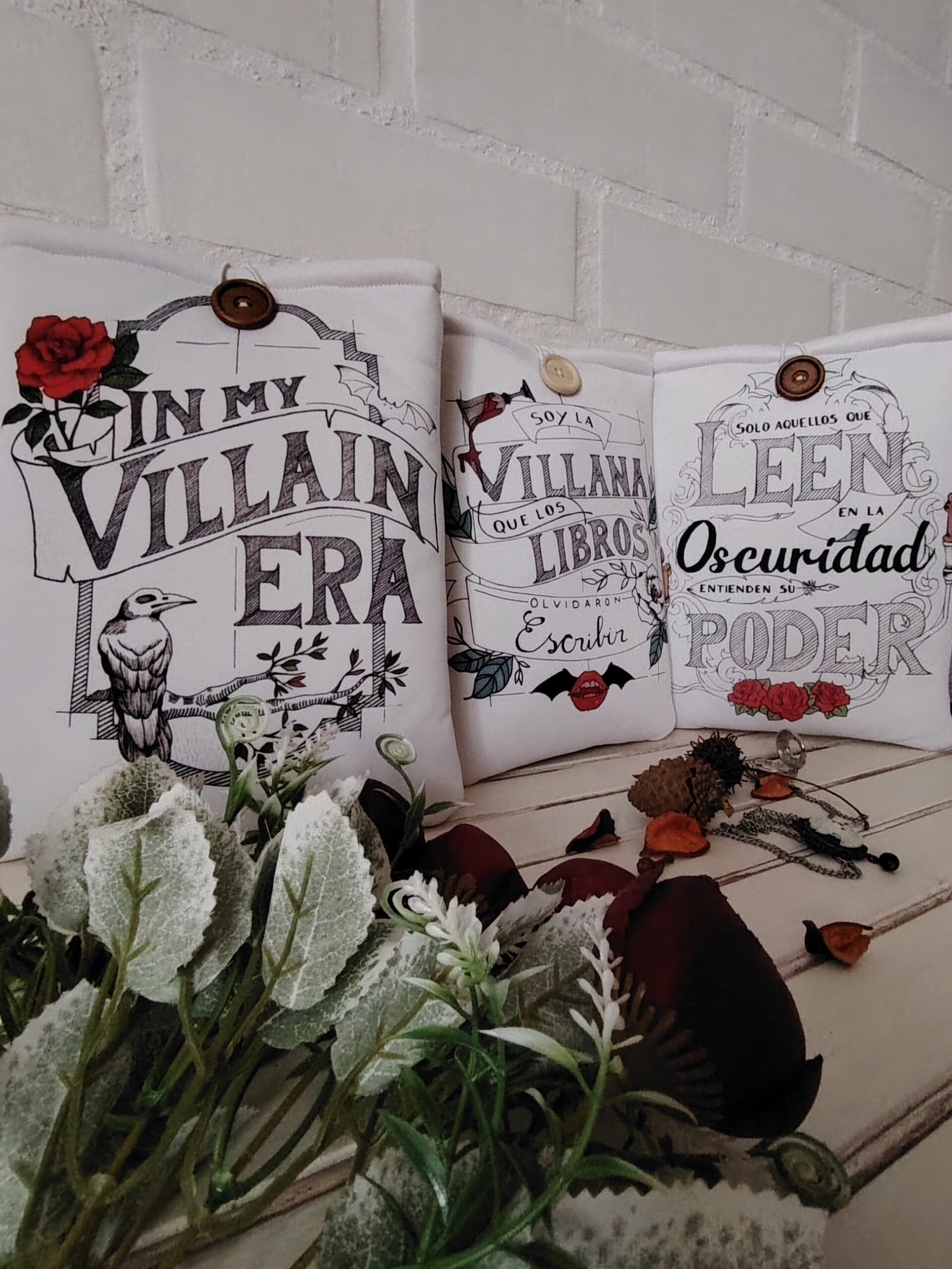 Fundas para libros - Mi era villana