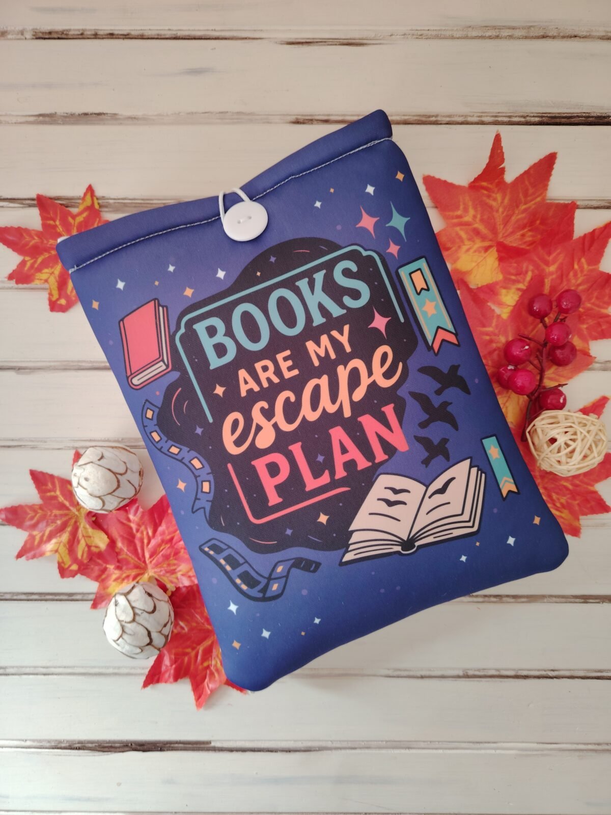 Fundas literarias con lettering ilustrado – edición en inglés
