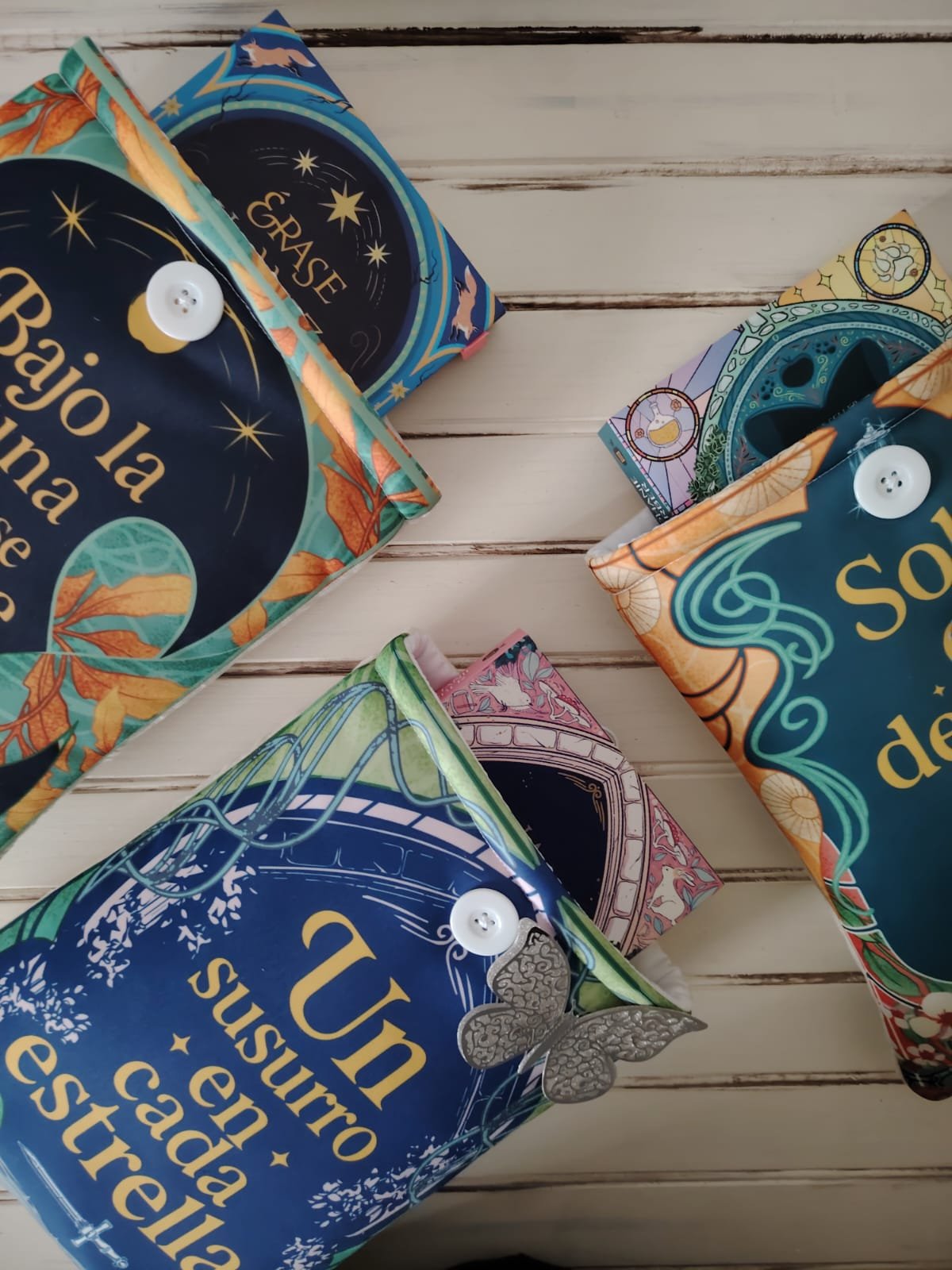 Fundas para libros – Inspirada en Érase una vez un corazón roto