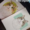 Retrato ilustrado de tu mascota – Digital o Tradicional