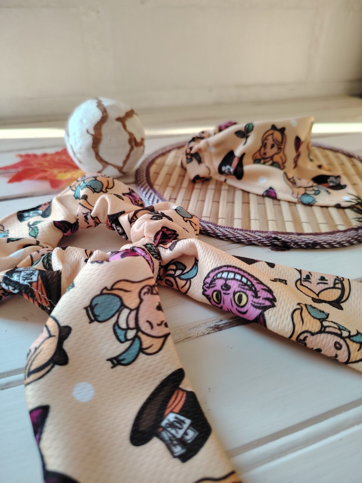 Dúo Pet-Bandana para tu mascota + scrunchie para ti