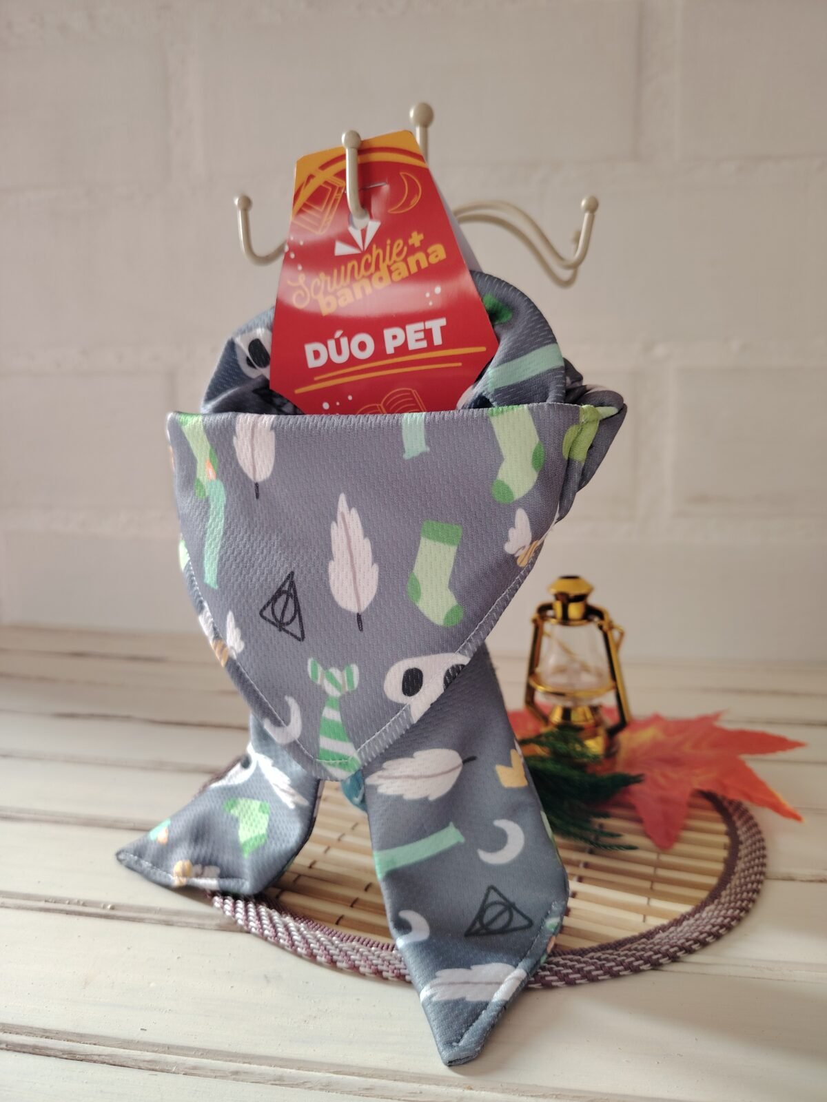 Dúo Pet -Bandana para tu mascota + scrunchie para ti