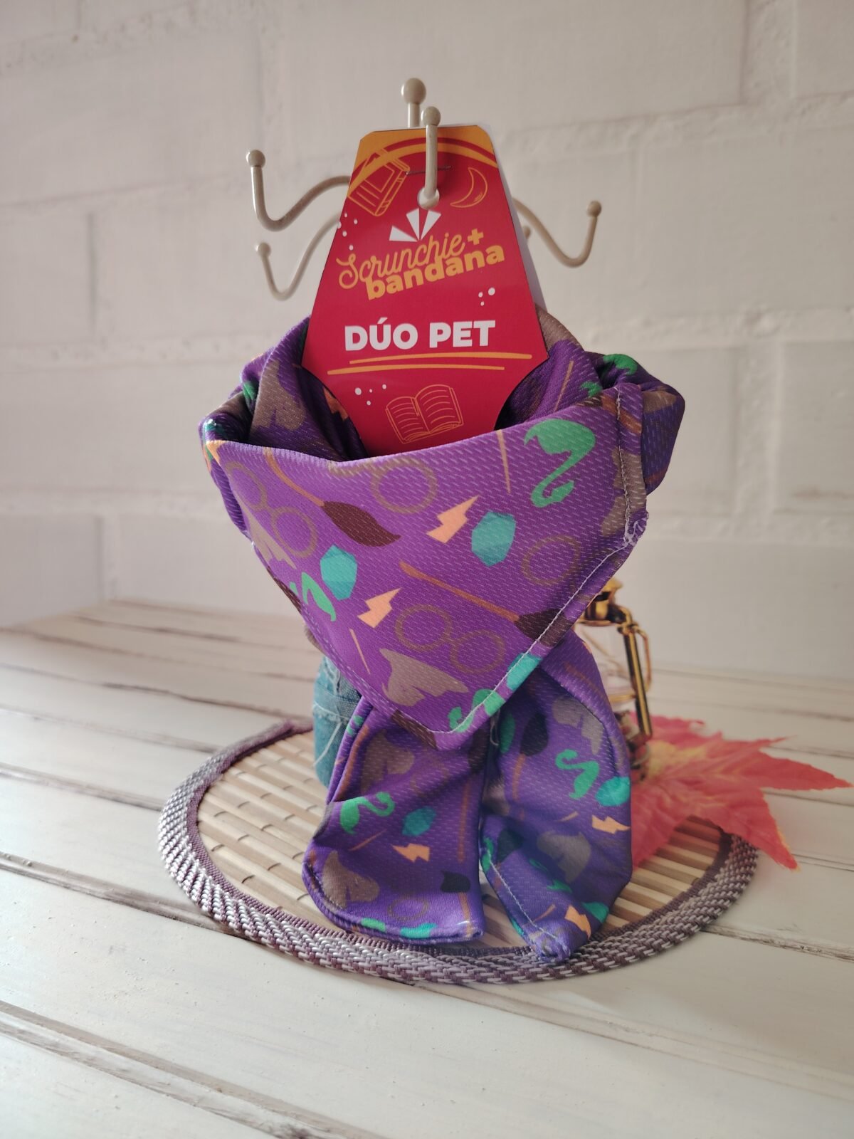 Dúo Pet -Bandana para tu mascota + scrunchie para ti